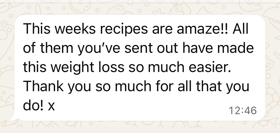 Client feedback and testimonial